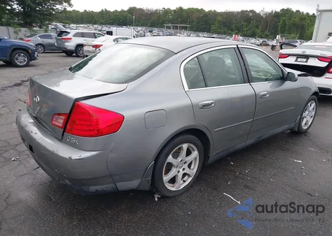 2004 Infiniti G35X из США, поврежденный, VIN JNKCV51F34M707525